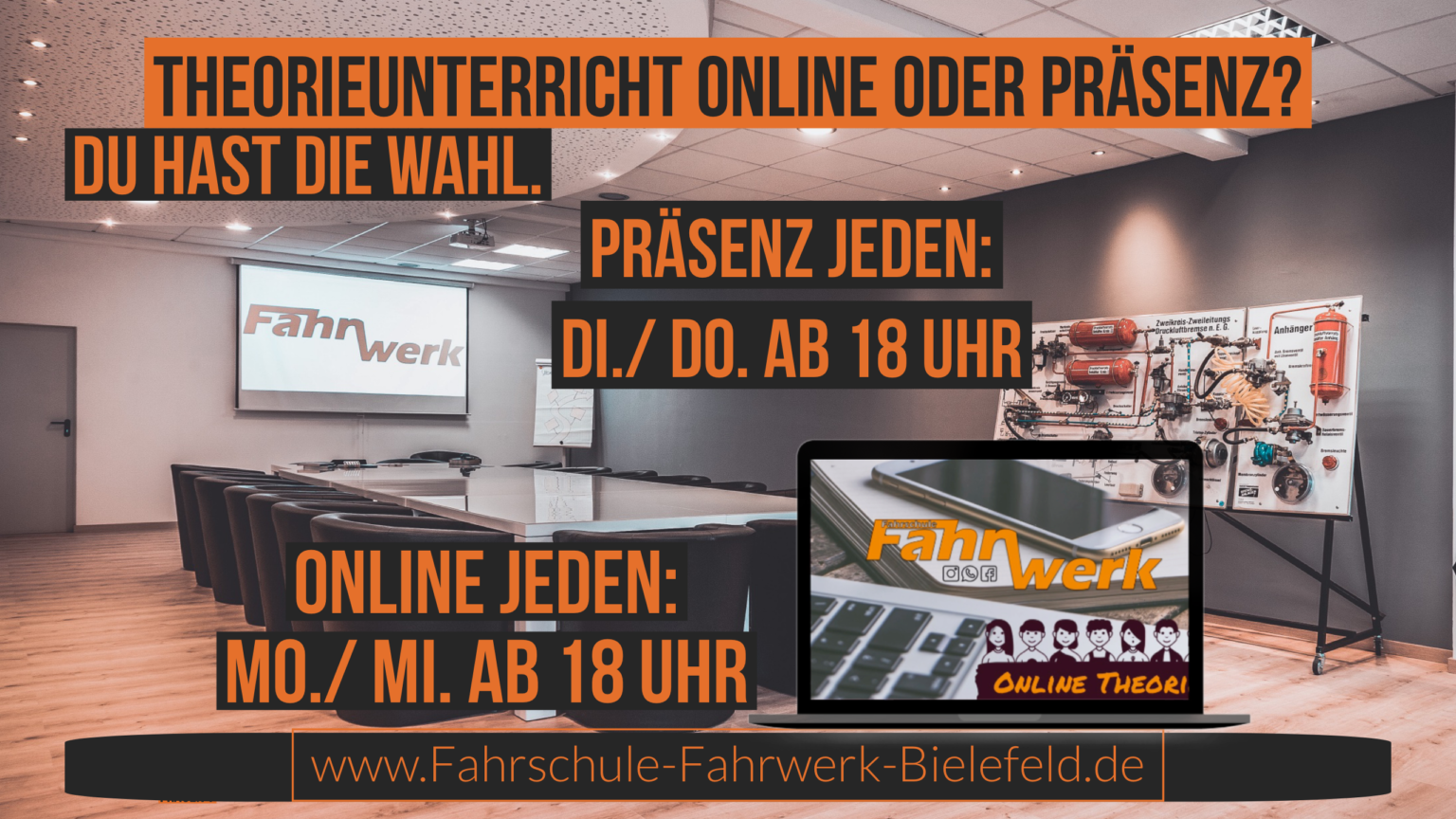 Fahrschule Online-unterricht In Der Nähe Online Präsenz Unterricht | Fahrschule Fahrwerk Bielefeld GmbH